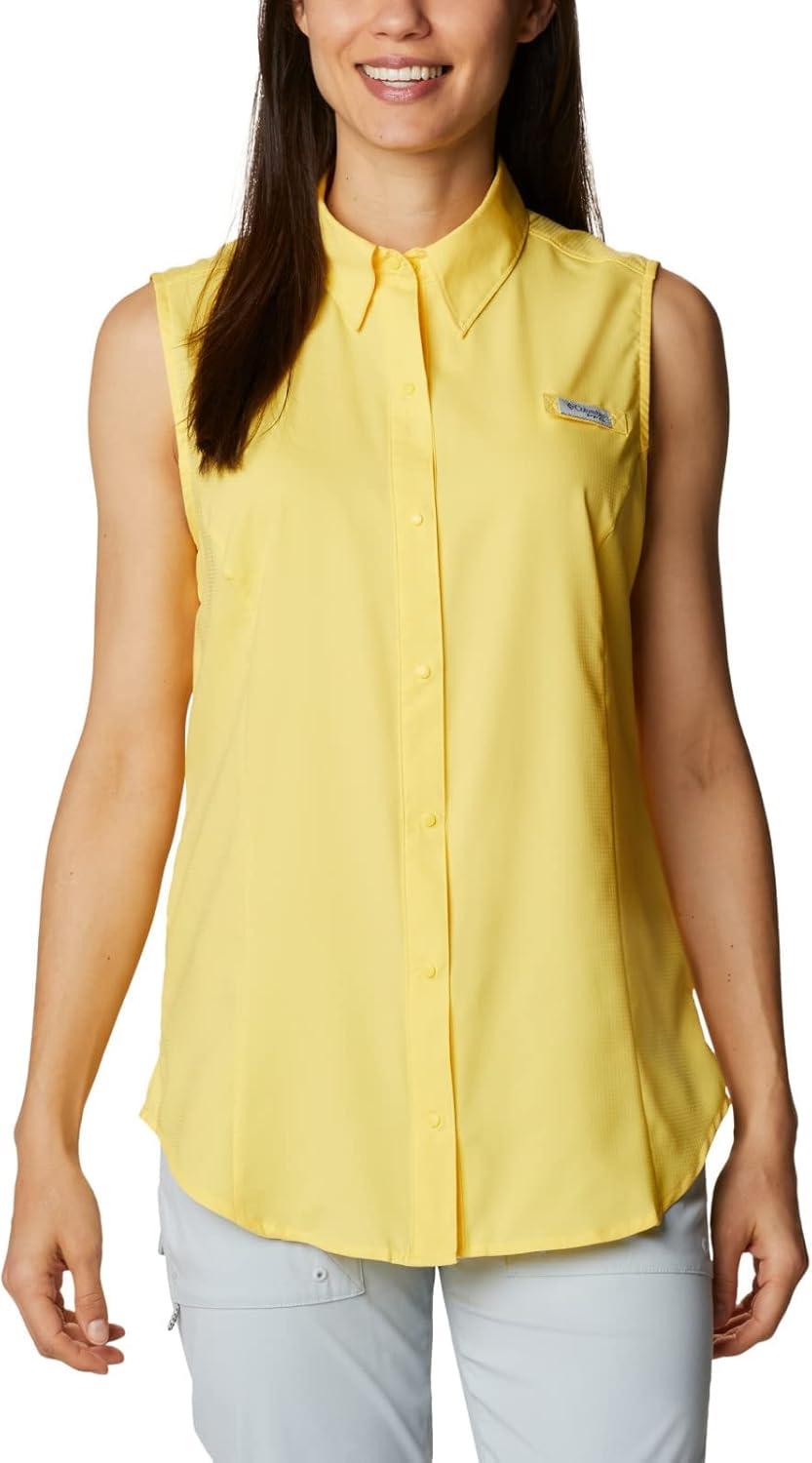 imageColumbia Womens Extended Tamiami Womens Sleeveless ShirtSun Glow