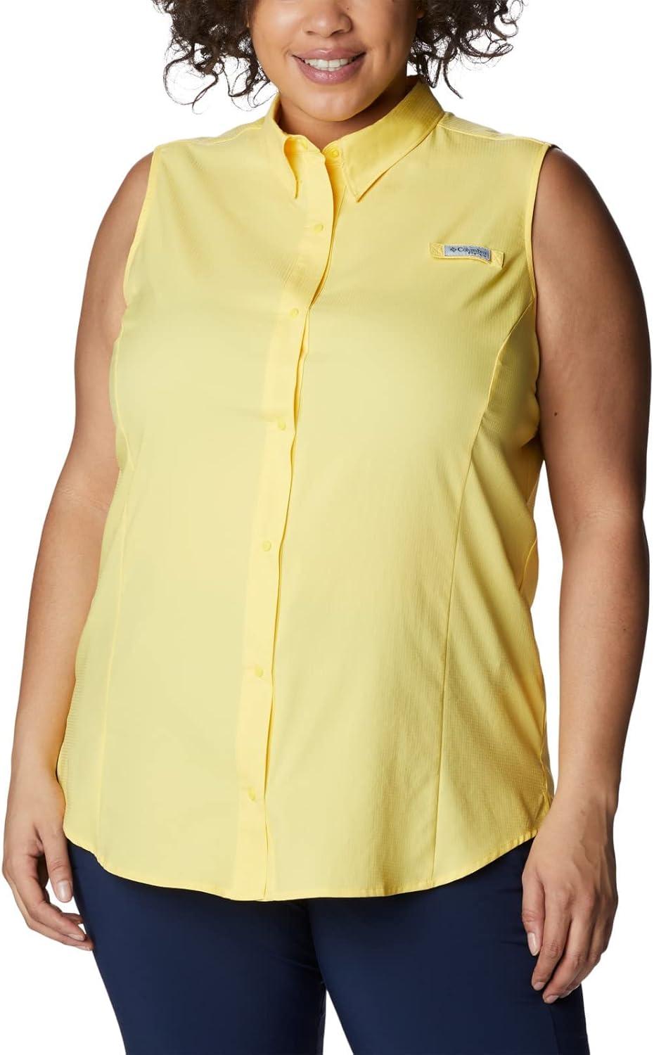 imageColumbia Womens Extended Tamiami Womens Sleeveless ShirtSun Glow