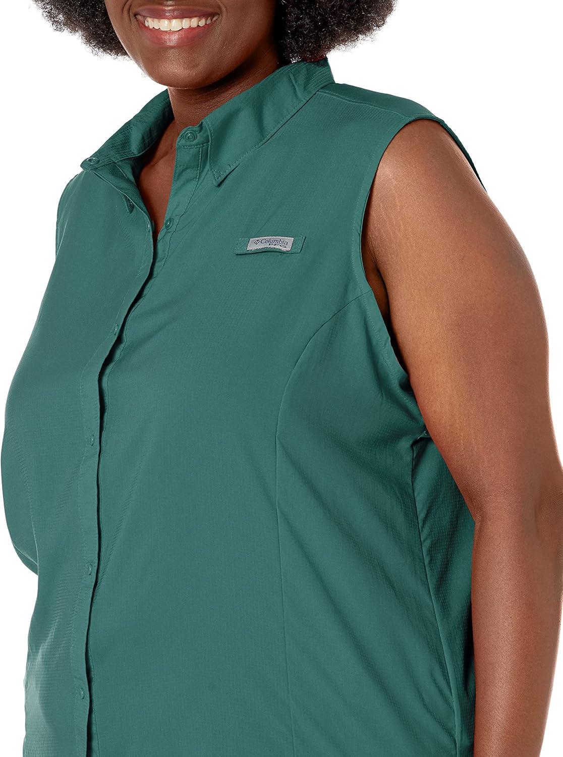 imageColumbia Womens Extended Tamiami Womens Sleeveless ShirtWaterfall