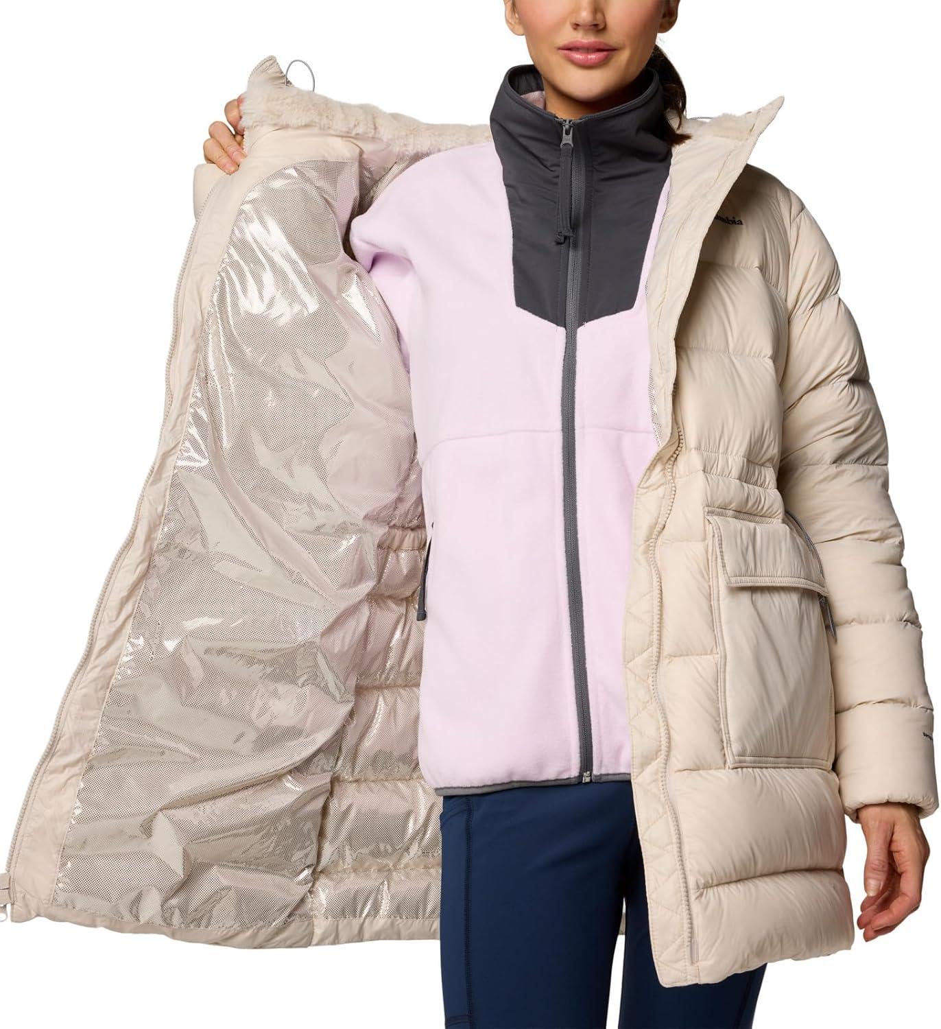 imageColumbia Womens Harmony Falls Mid Down JacketDark Stone
