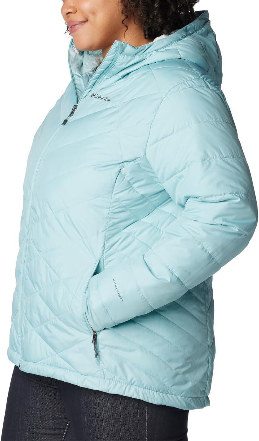 imageColumbia Womens Heavenly Hooded JacketAqua Haze