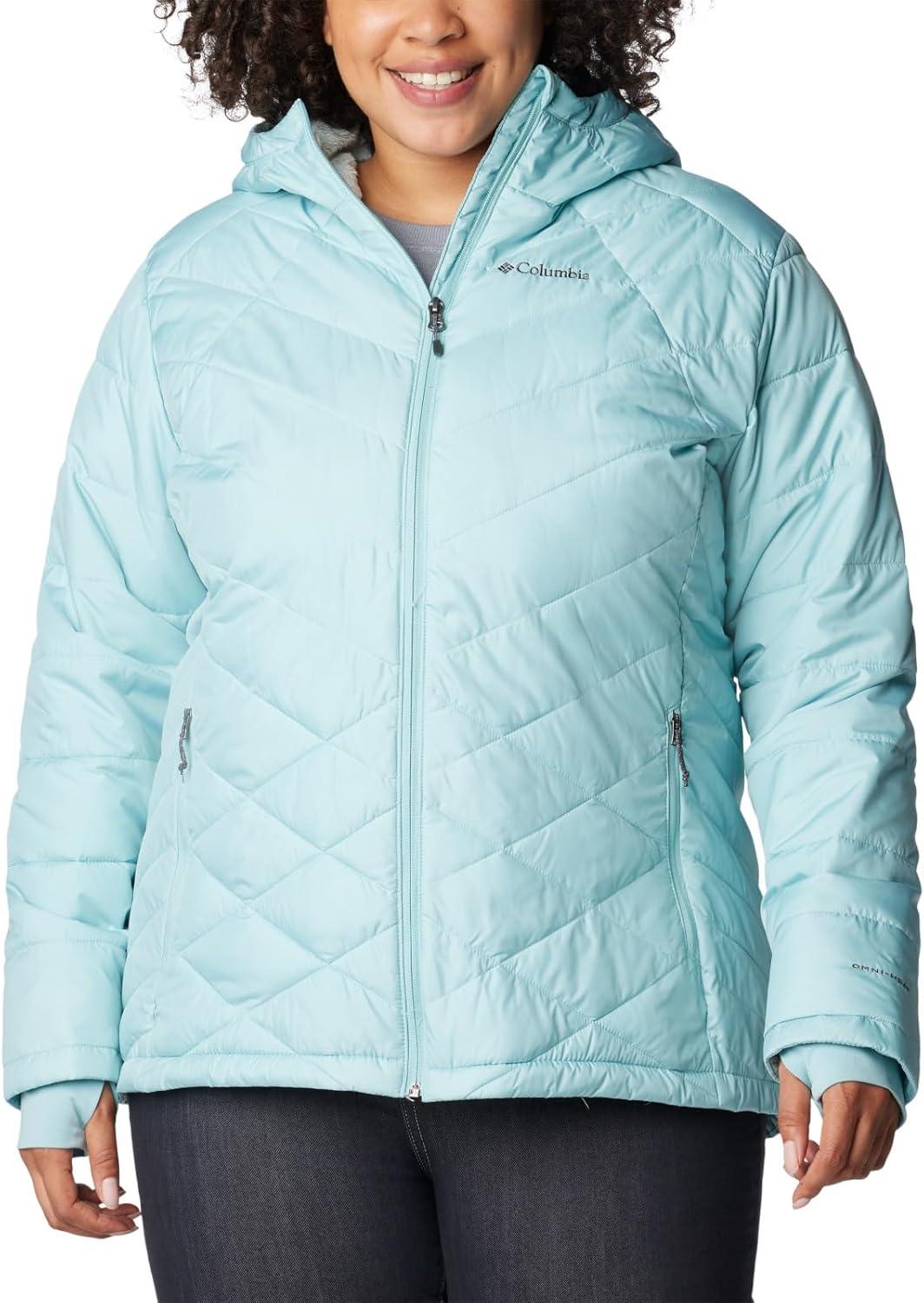 imageColumbia Womens Heavenly Hooded JacketAqua Haze