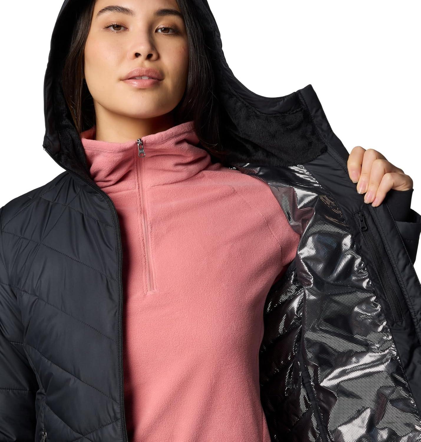 imageColumbia Womens Heavenly Hooded JacketBlack
