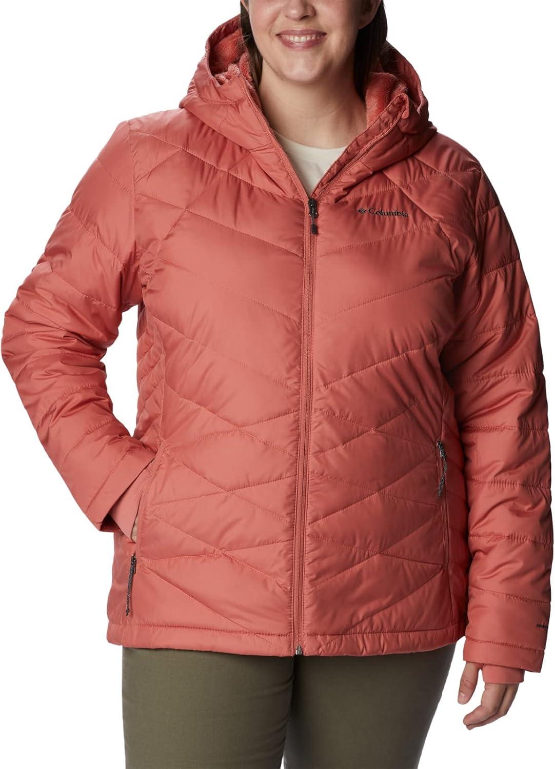 imageColumbia Womens Heavenly Hooded JacketCoral