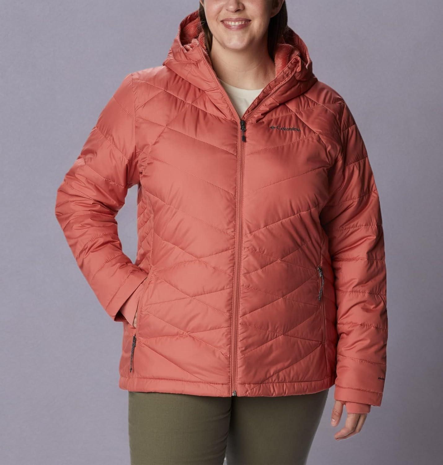 imageColumbia Womens Heavenly Hooded JacketCoral