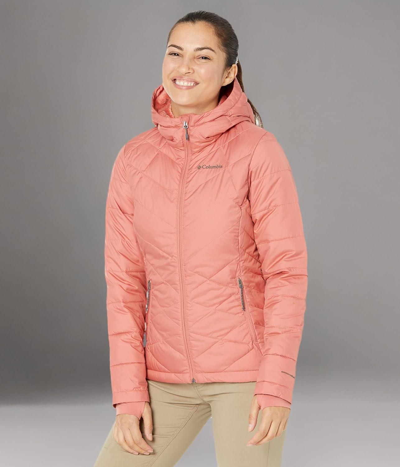 imageColumbia Womens Heavenly Hooded JacketDark Coral