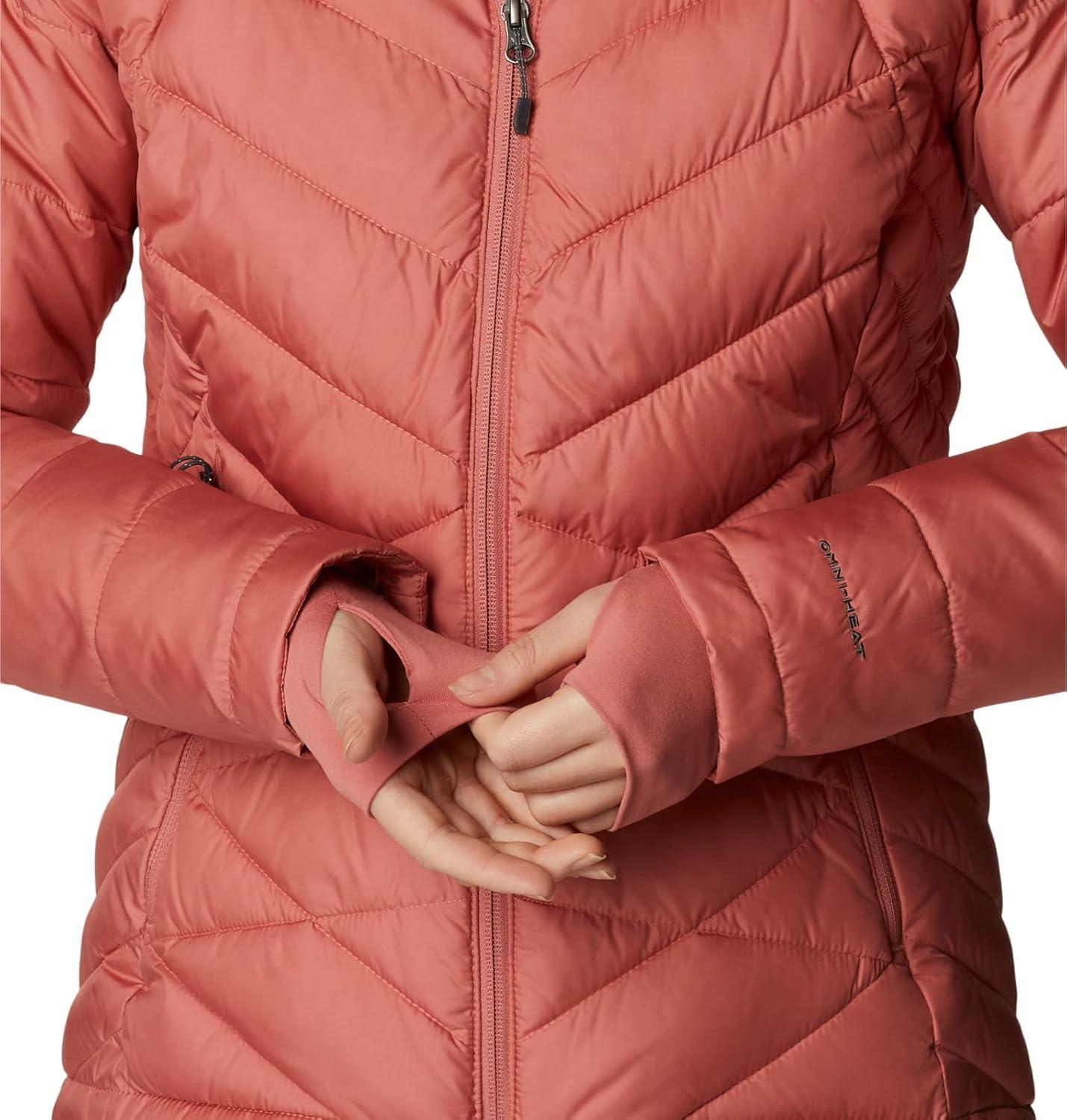 imageColumbia Womens Heavenly Hooded JacketDark Coral