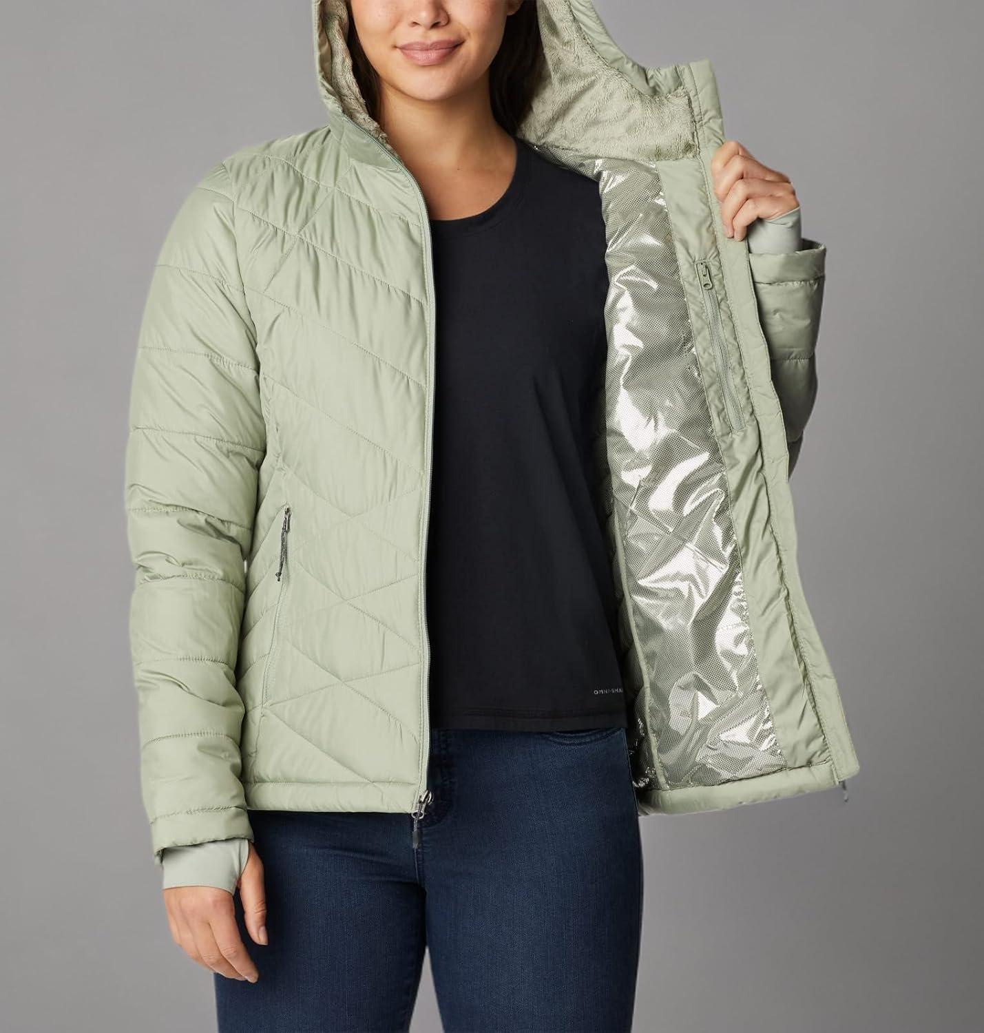 imageColumbia Womens Heavenly Hooded JacketSafari