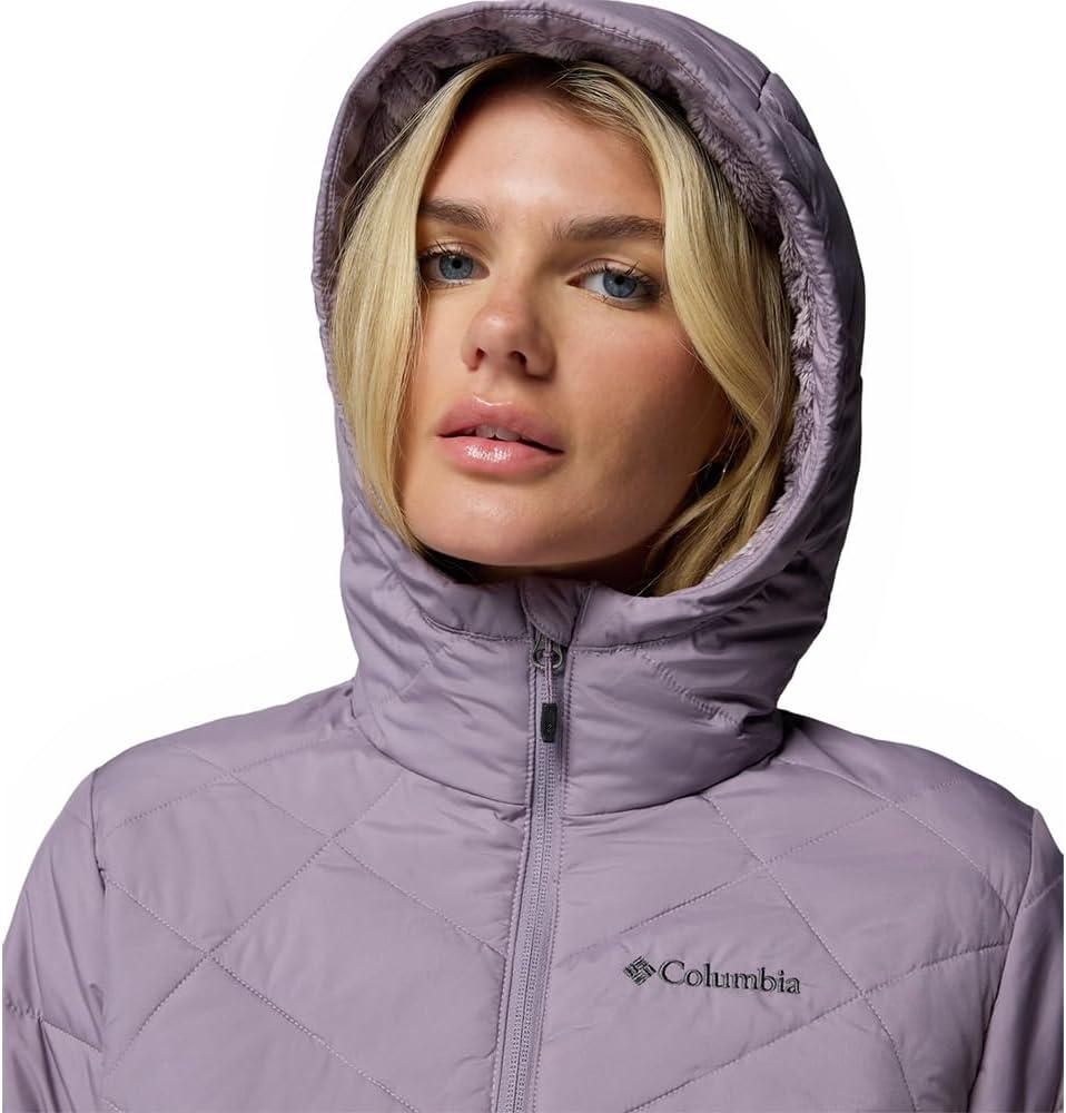 imageColumbia Womens Heavenly Hooded JacketShale Purple