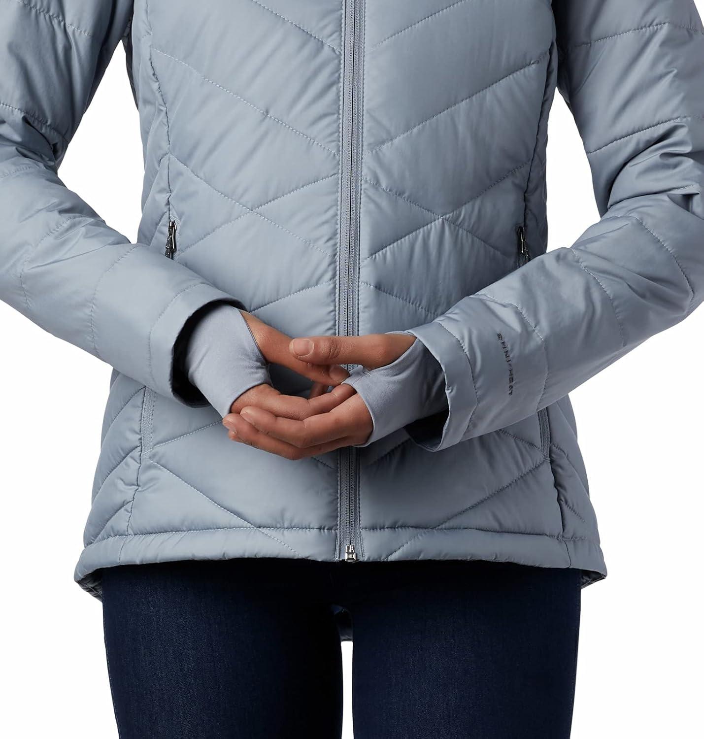 imageColumbia Womens Heavenly Hooded JacketTradewinds Grey