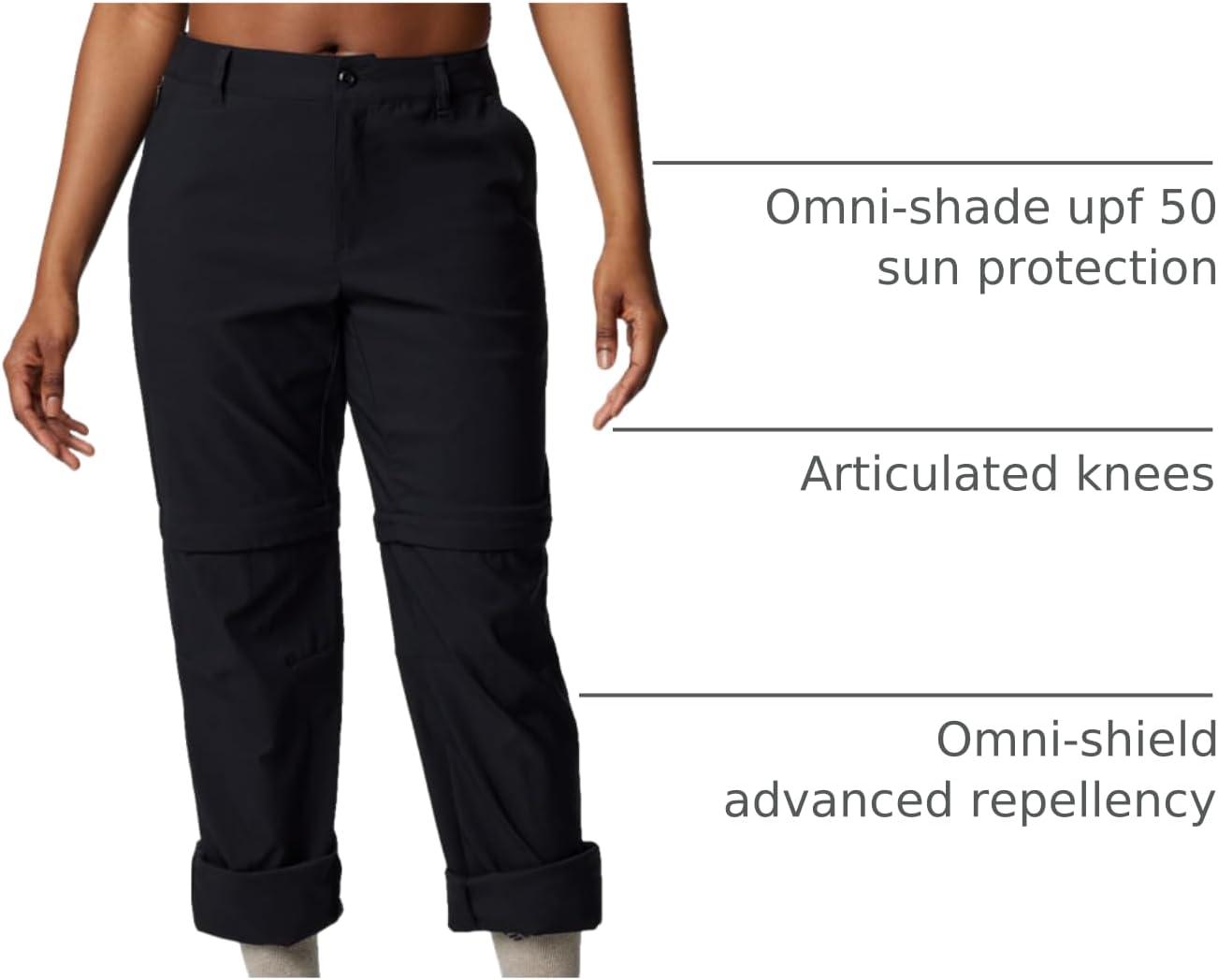 imageColumbia Womens Leslie Falls Convertible PantBlack