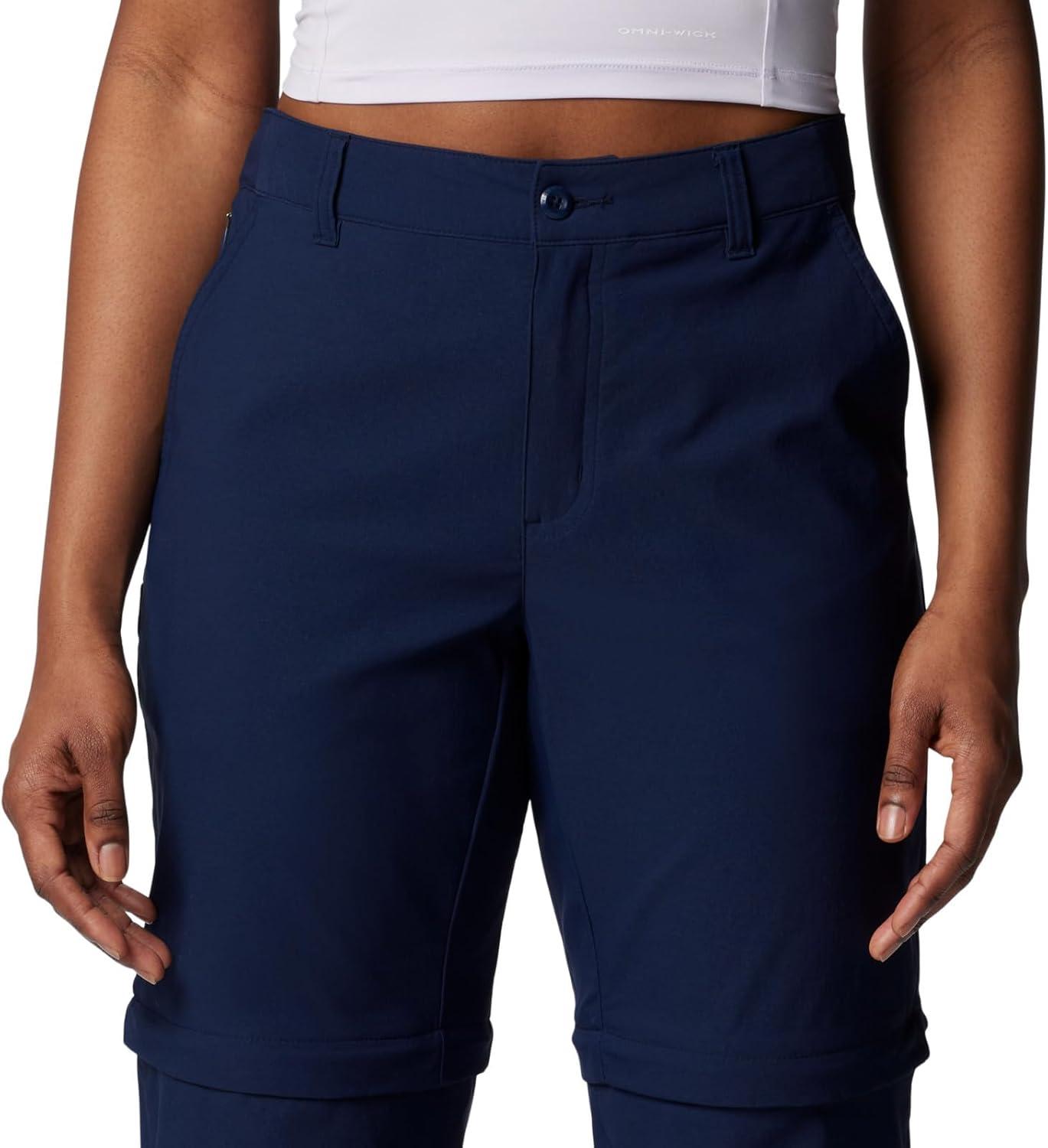 imageColumbia Womens Leslie Falls Convertible PantCollegiate Navy
