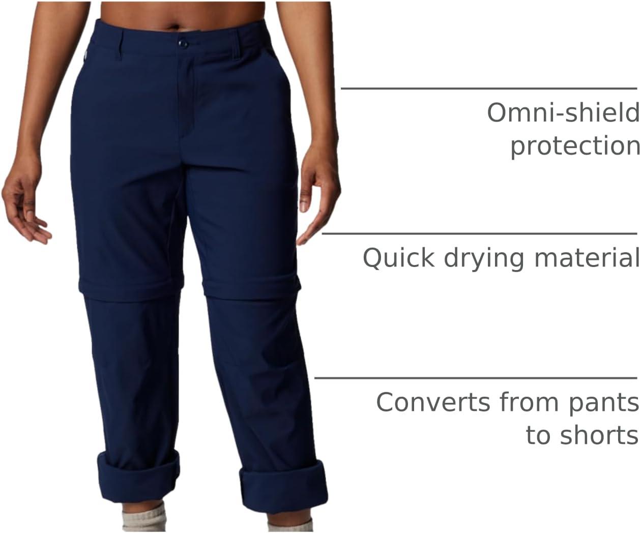 imageColumbia Womens Leslie Falls Convertible PantCollegiate Navy