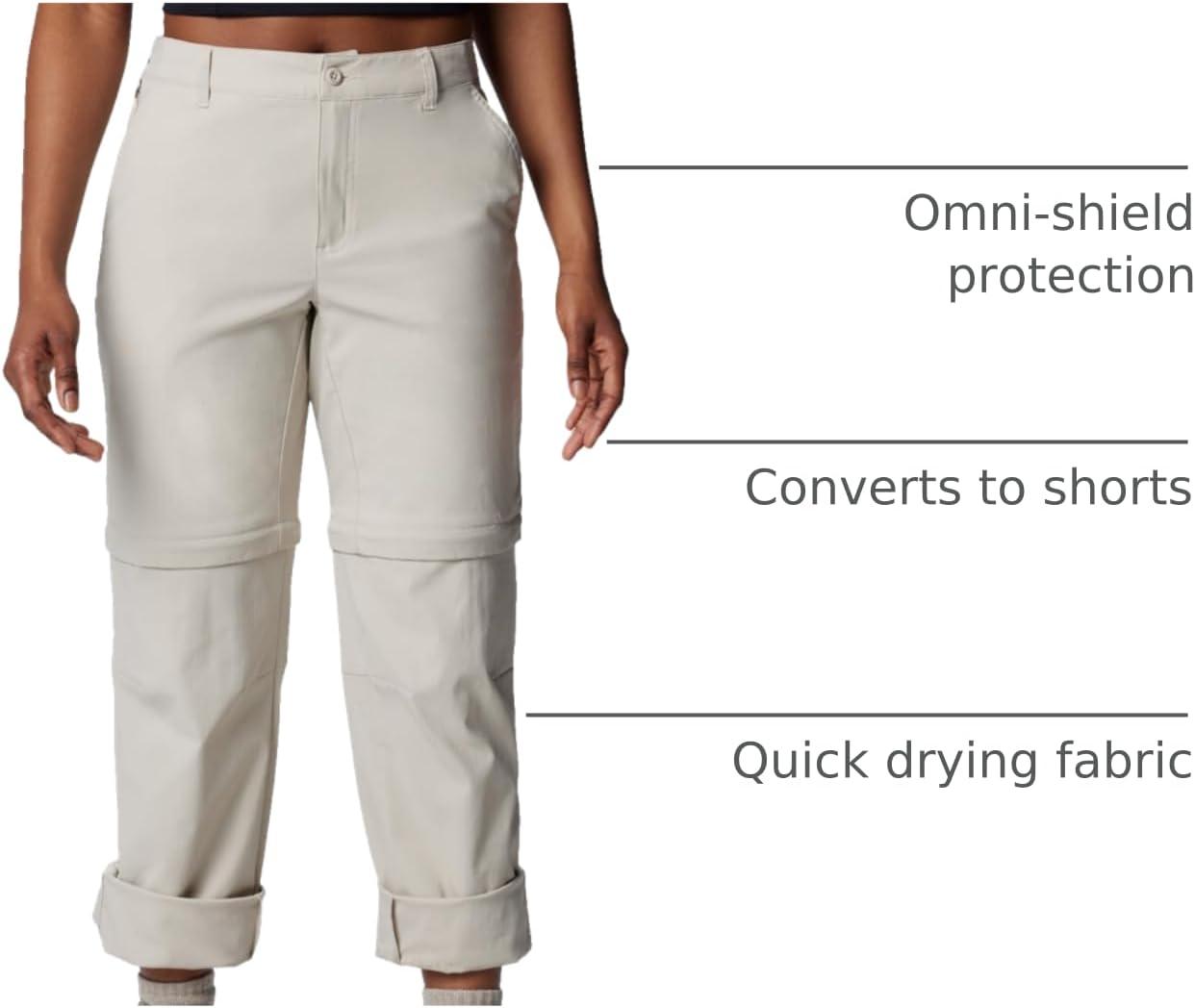 imageColumbia Womens Leslie Falls Convertible PantDark Stone