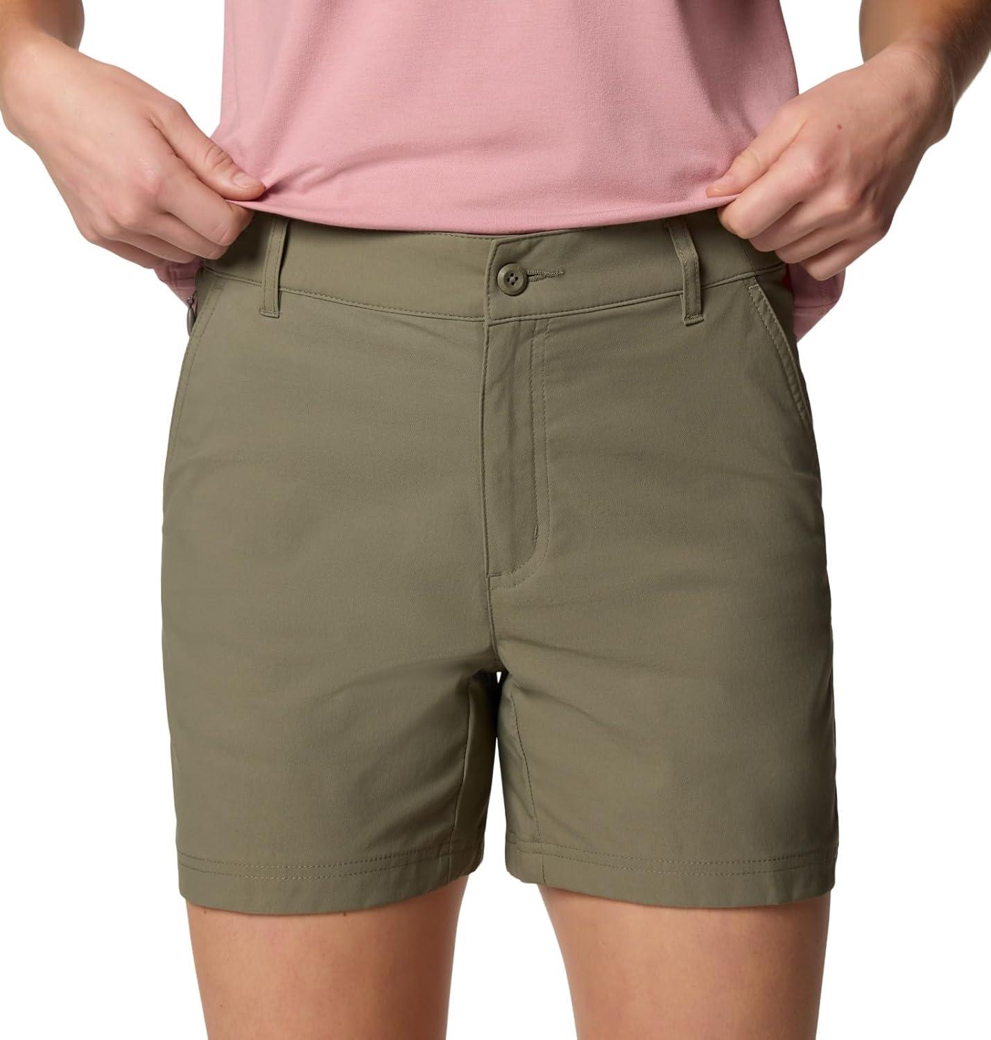 imageColumbia Womens Leslie Falls Short IIStone Green