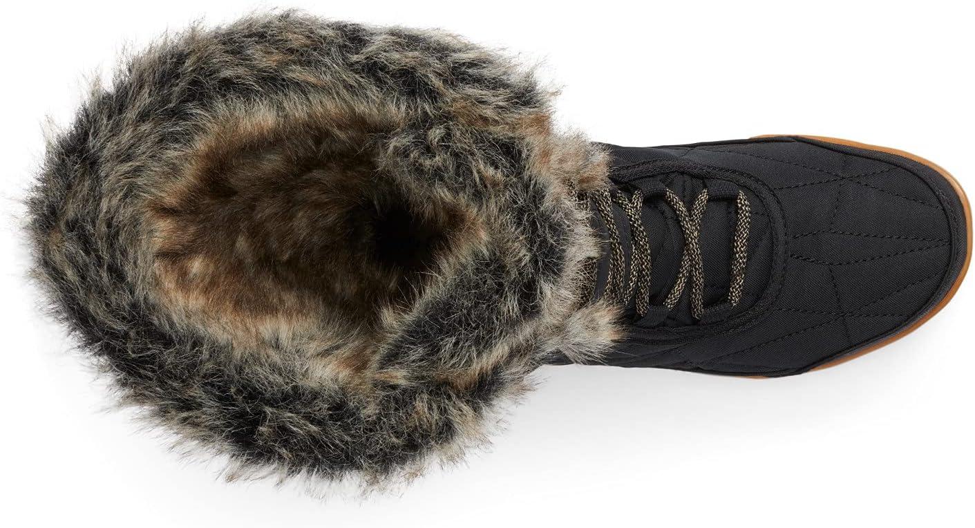 imageColumbia Womens Minx Shorty III Winter BootsBlackKhaki Ii