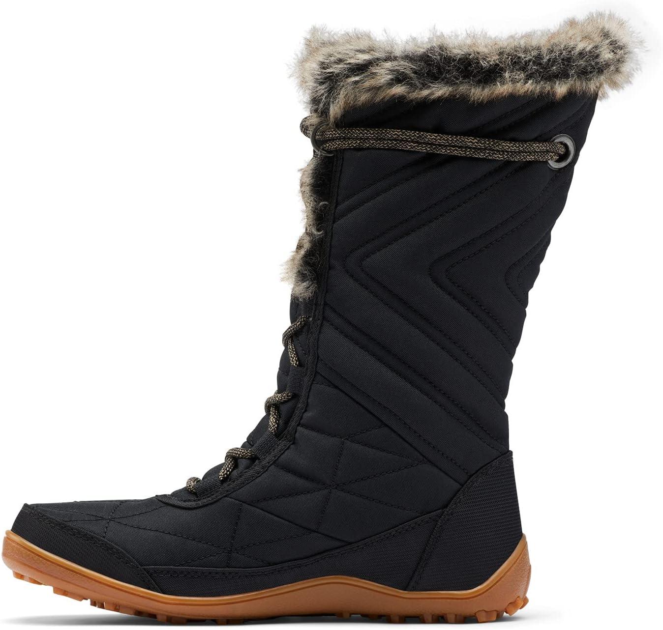 imageColumbia Womens Minx Shorty III Winter BootsBlackKhaki Ii