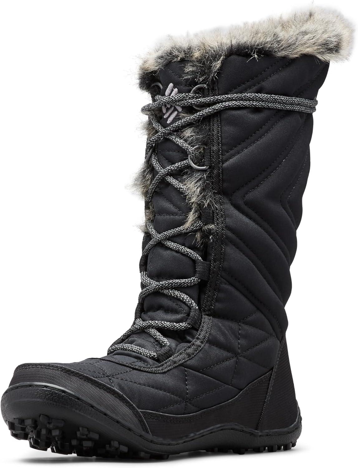imageColumbia Womens Minx Shorty III Winter BootsBlackTitanium Grey Steel