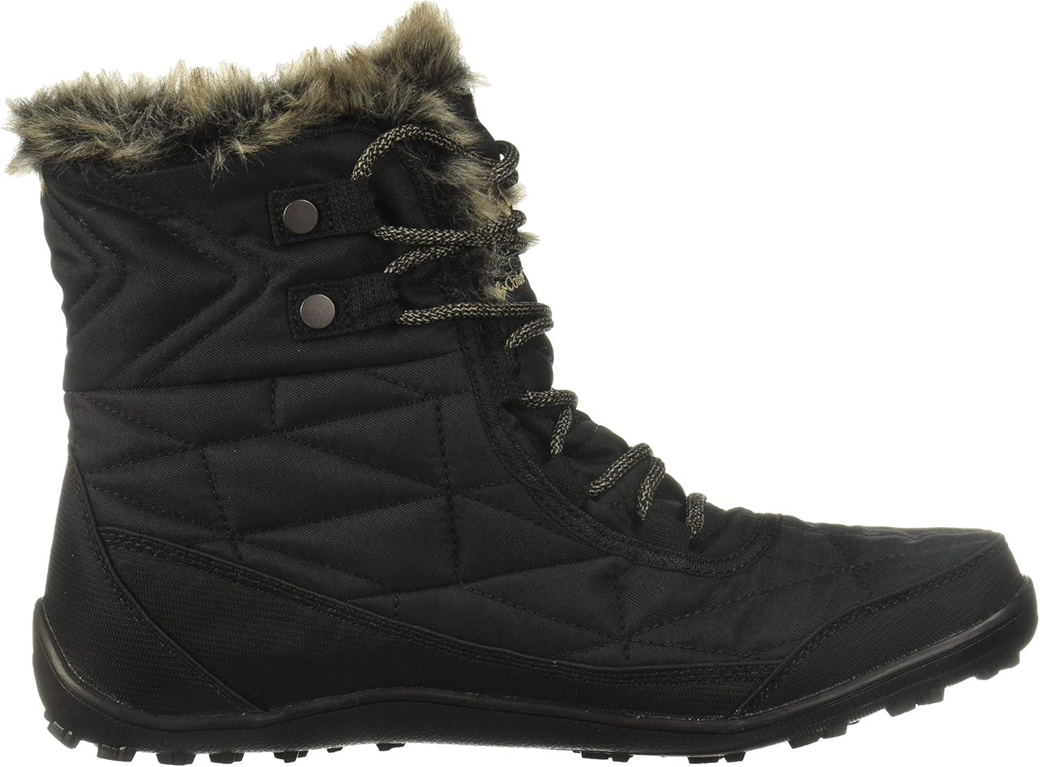 imageColumbia Womens Minx Shorty III Winter BootsFirst Generation BlackPebble