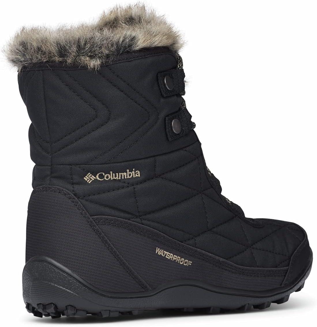 imageColumbia Womens Minx Shorty III Winter BootsFirst Generation BlackPebble