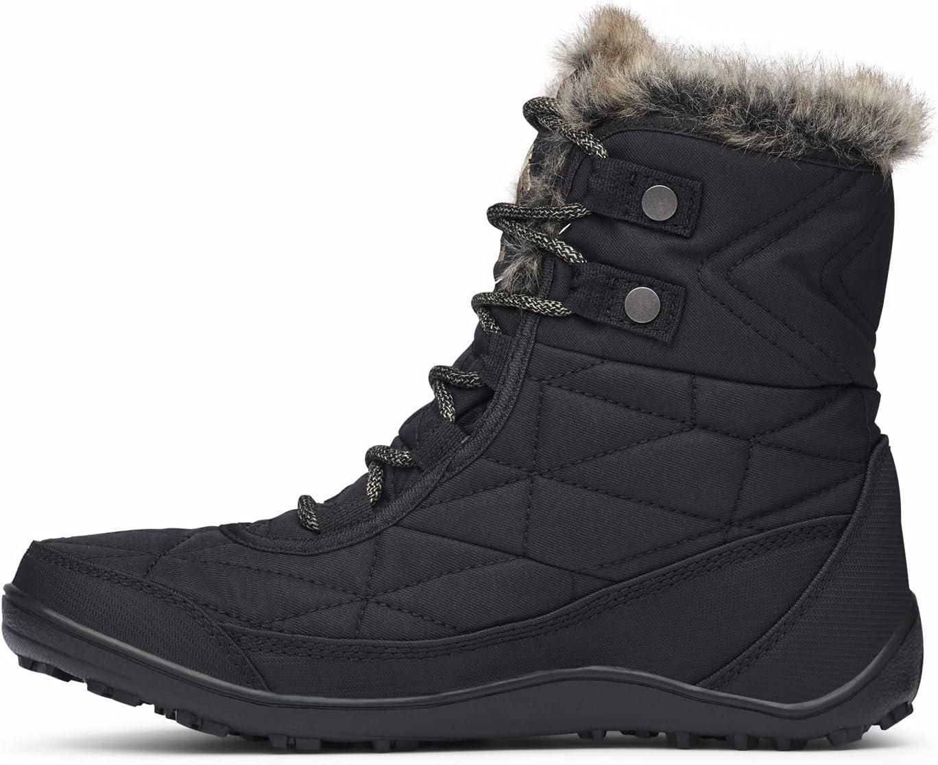imageColumbia Womens Minx Shorty III Winter BootsFirst Generation BlackPebble