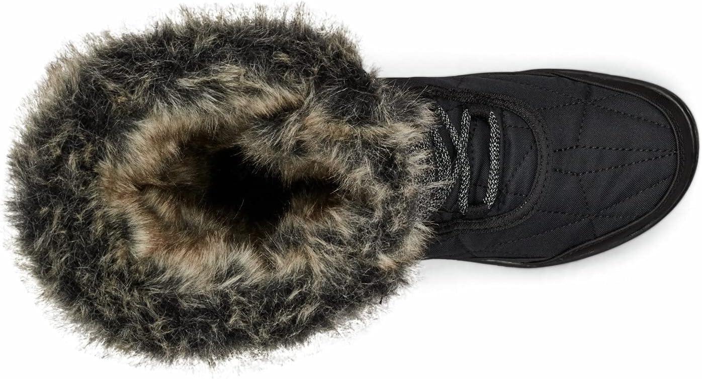 imageColumbia Womens Minx Shorty III Winter BootsFirst Generation BlackTitanium Grey Steel