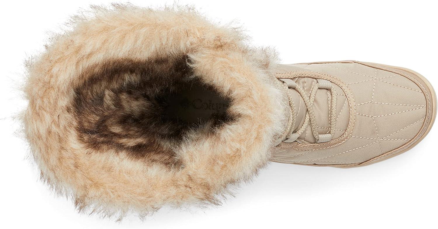imageColumbia Womens Minx Shorty III Winter BootsOxford TanAncient Fossil