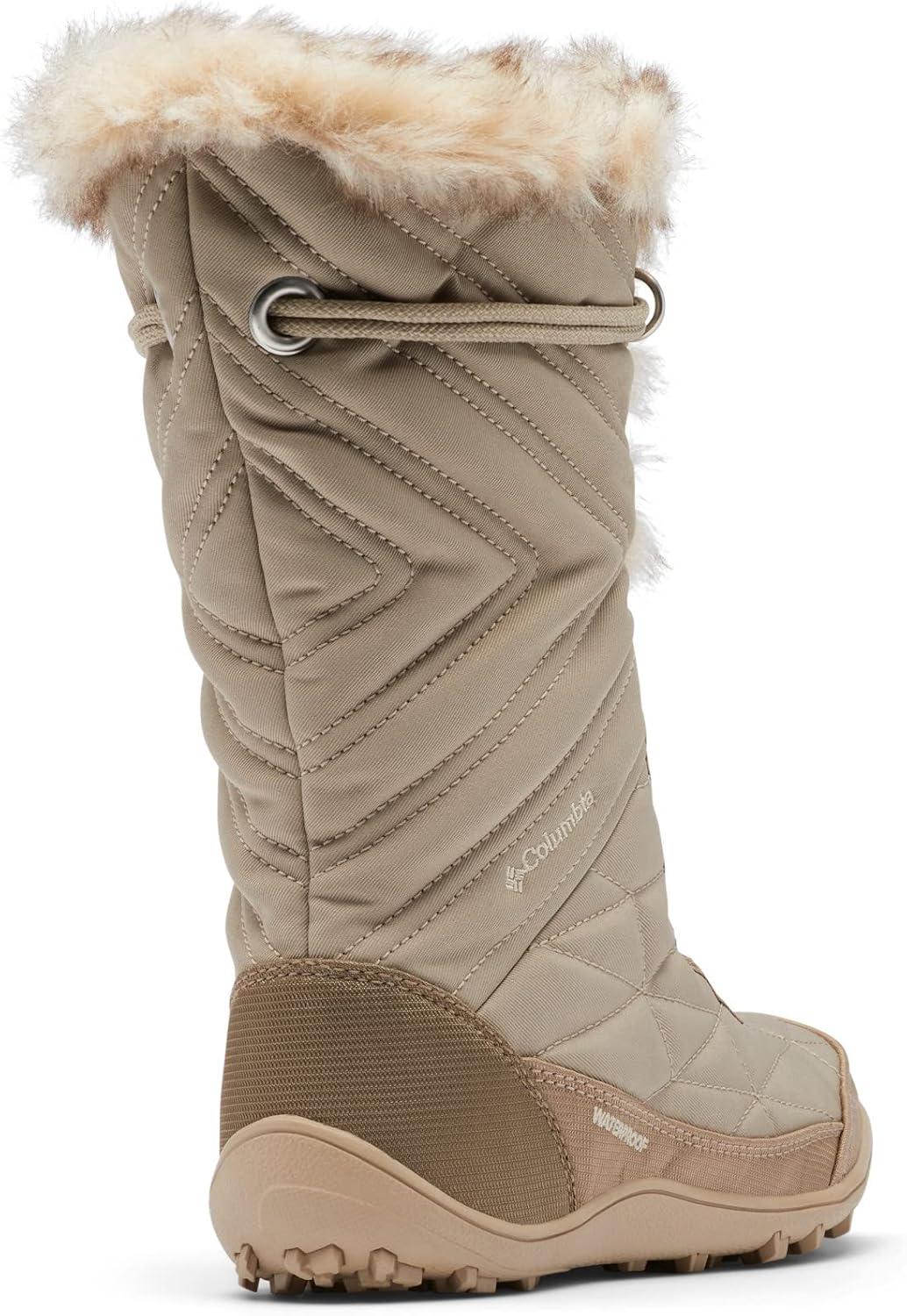 imageColumbia Womens Minx Shorty III Winter BootsOxford TanAncient Fossil