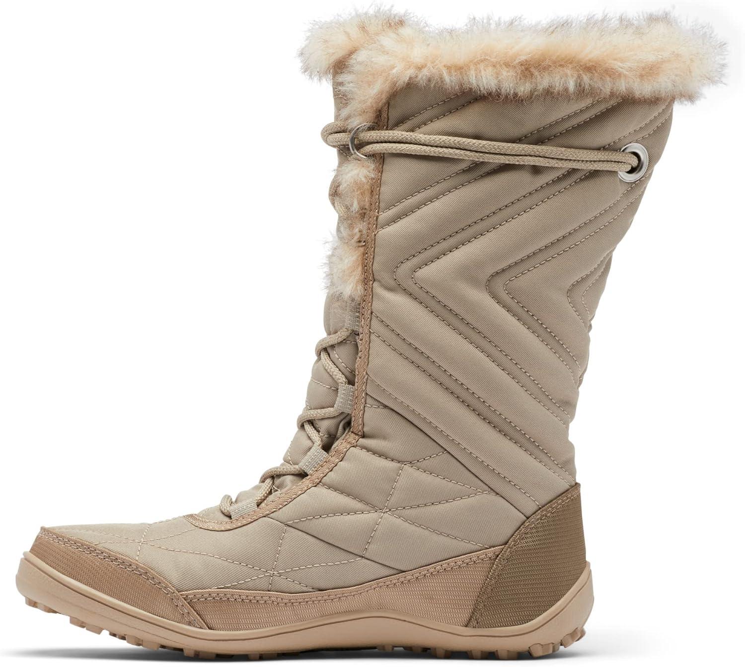 imageColumbia Womens Minx Shorty III Winter BootsOxford TanAncient Fossil