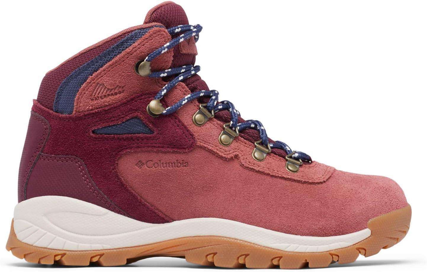 imageColumbia Womens Newton Ridge Plus Waterproof Amped Hiking BootBeetrootDeep Madeira