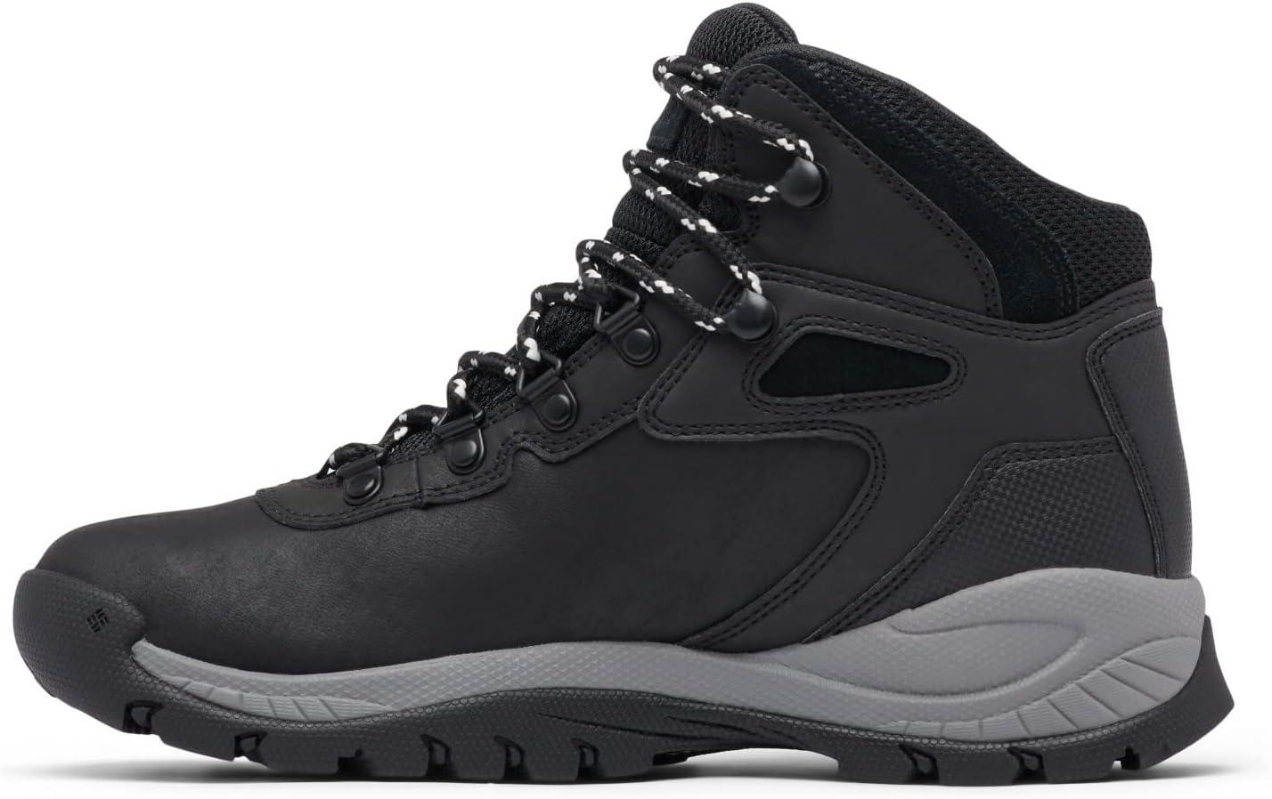 imageColumbia Womens Newton Ridge Plus Waterproof Amped Hiking BootBlackChalk