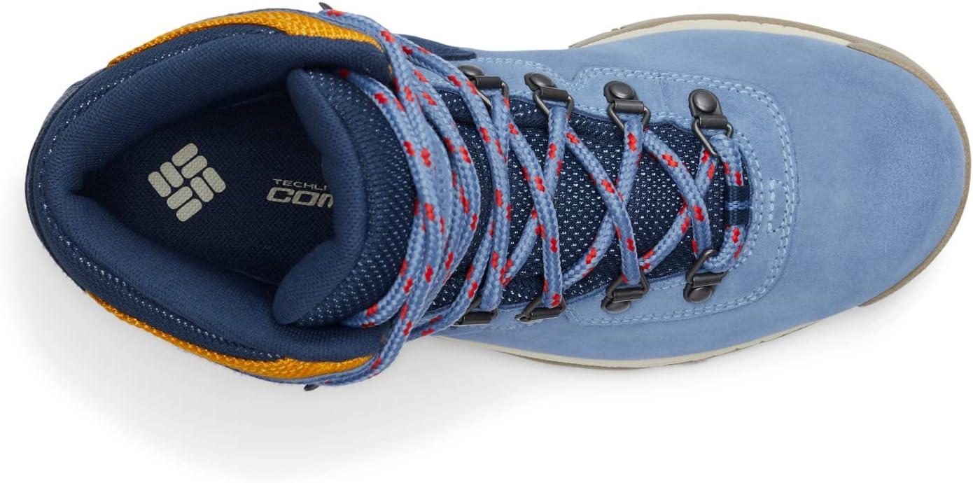 imageColumbia Womens Newton Ridge Plus Waterproof Amped Hiking BootBlue DuskAdmiral