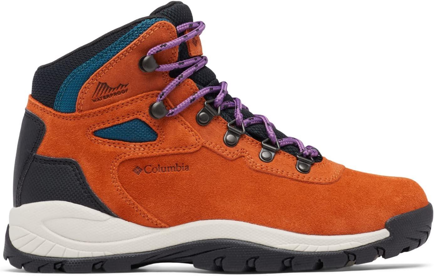 imageColumbia Womens Newton Ridge Plus Waterproof Amped Hiking BootCedarNightwave