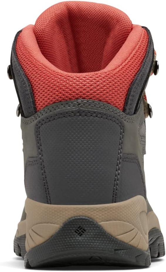 imageColumbia Womens Newton Ridge Plus Waterproof Amped Hiking BootCharcoalScorched Coral