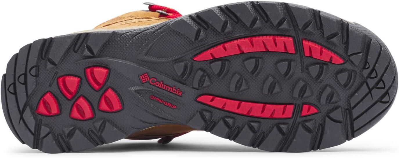 imageColumbia Womens Newton Ridge Plus Waterproof Amped Hiking BootElkMountain Red