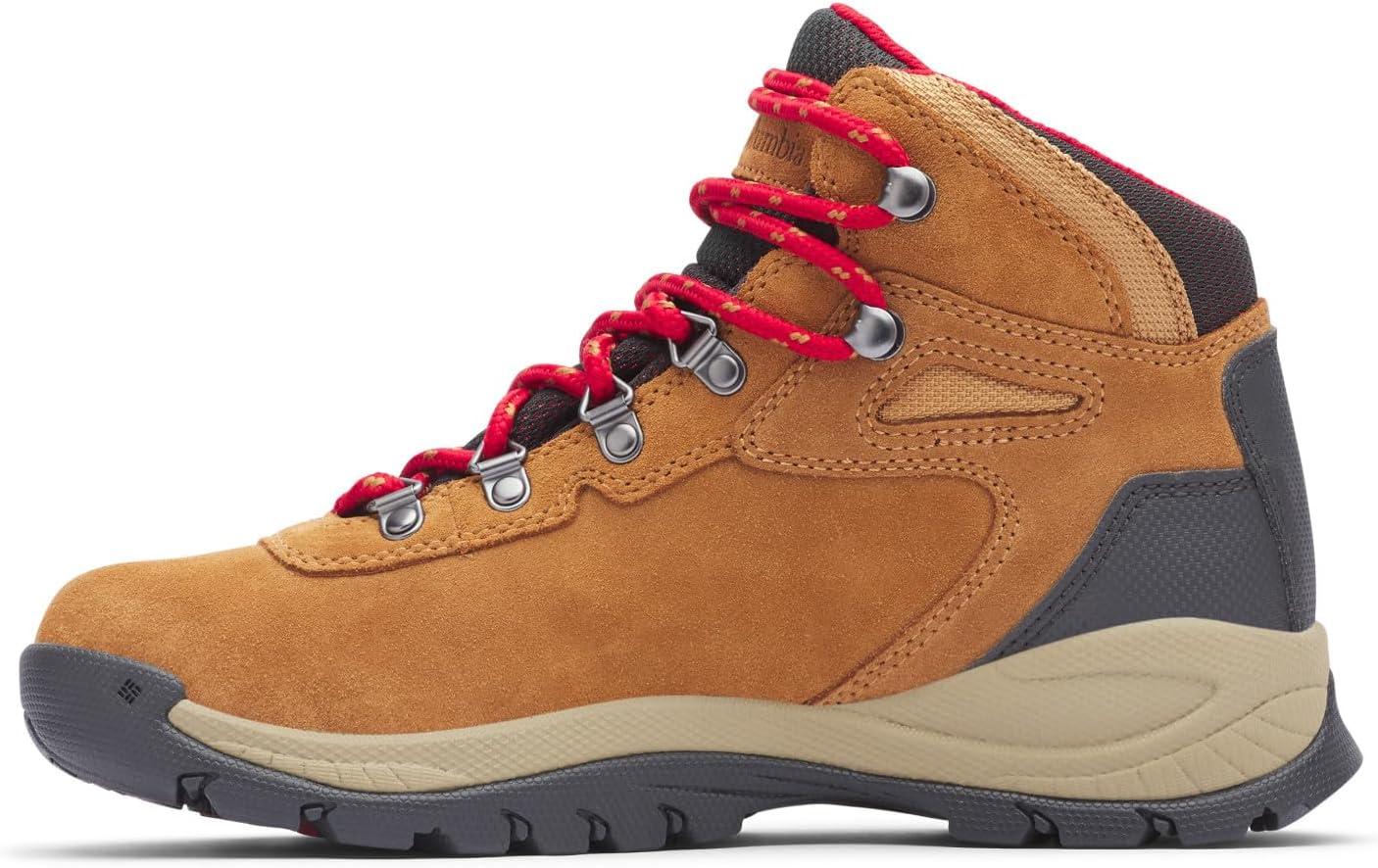 imageColumbia Womens Newton Ridge Plus Waterproof Amped Hiking BootElkMountain Red