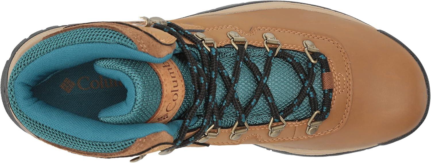 imageColumbia Womens Newton Ridge Plus Waterproof Amped Hiking BootElkRiver Blue