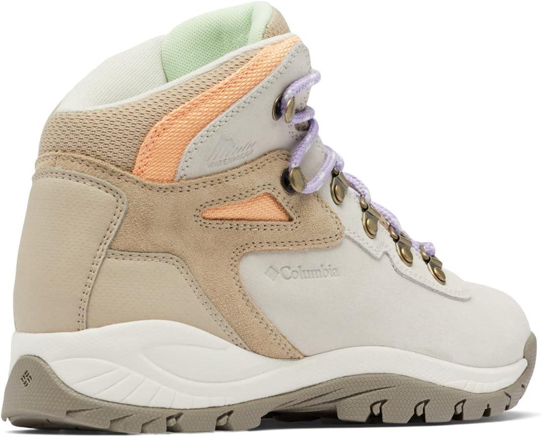 imageColumbia Womens Newton Ridge Plus Waterproof Amped Hiking BootLight SandPeach