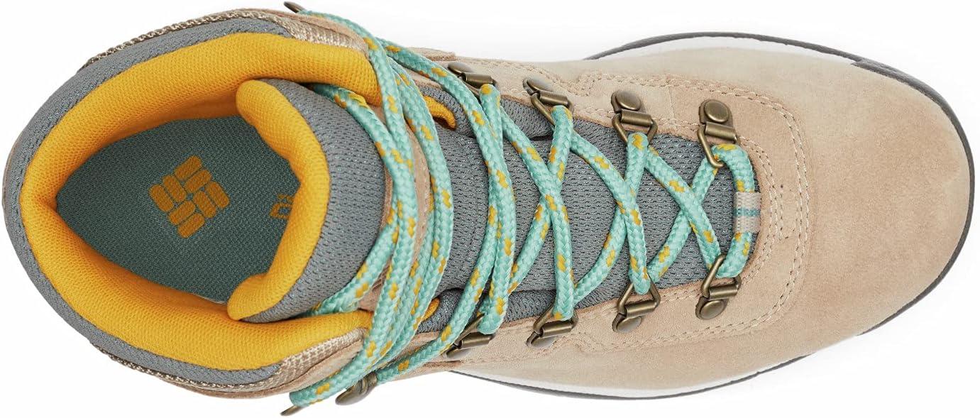 imageColumbia Womens Newton Ridge Plus Waterproof Amped Hiking BootOxford TanDusty Green