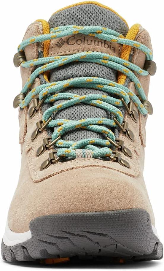 imageColumbia Womens Newton Ridge Plus Waterproof Amped Hiking BootOxford TanDusty Green