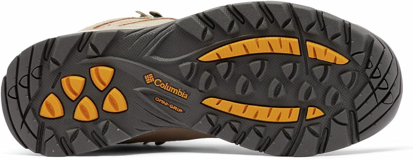 imageColumbia Womens Newton Ridge Plus Waterproof Amped Hiking BootOxford TanDusty Green