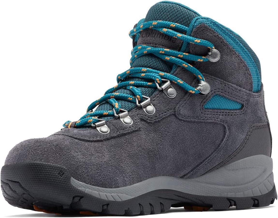 imageColumbia Womens Newton Ridge Plus Waterproof Amped Hiking BootSharkRiver Blue
