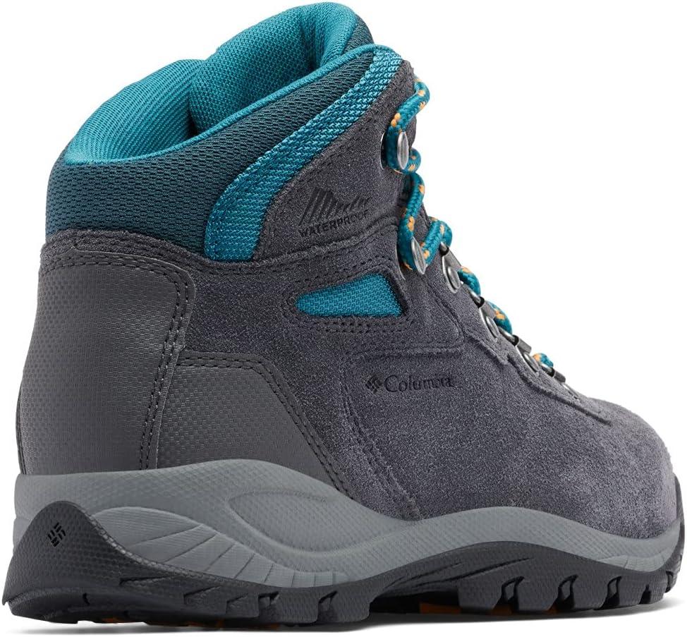 imageColumbia Womens Newton Ridge Plus Waterproof Amped Hiking BootSharkRiver Blue