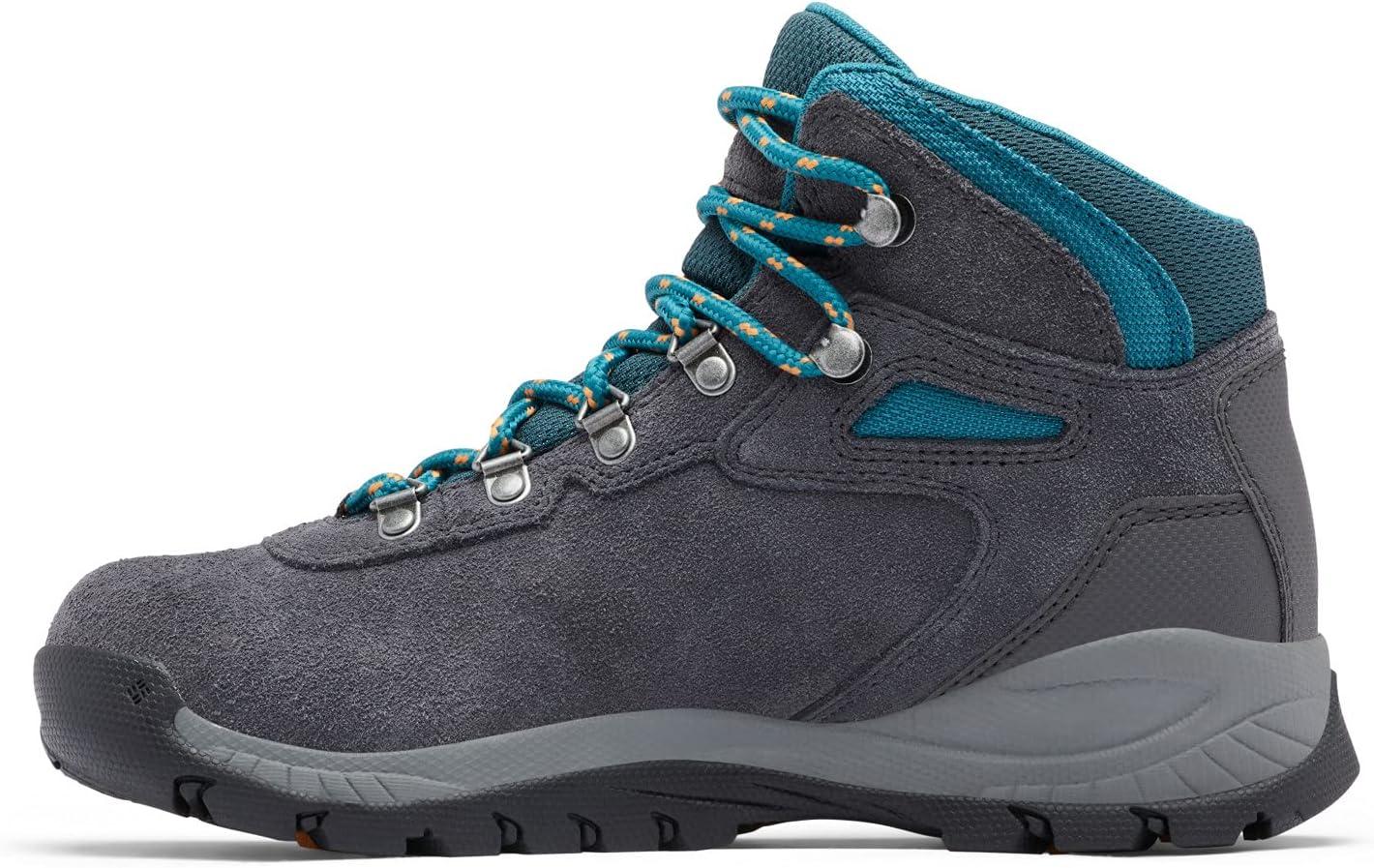 imageColumbia Womens Newton Ridge Plus Waterproof Amped Hiking BootSharkRiver Blue