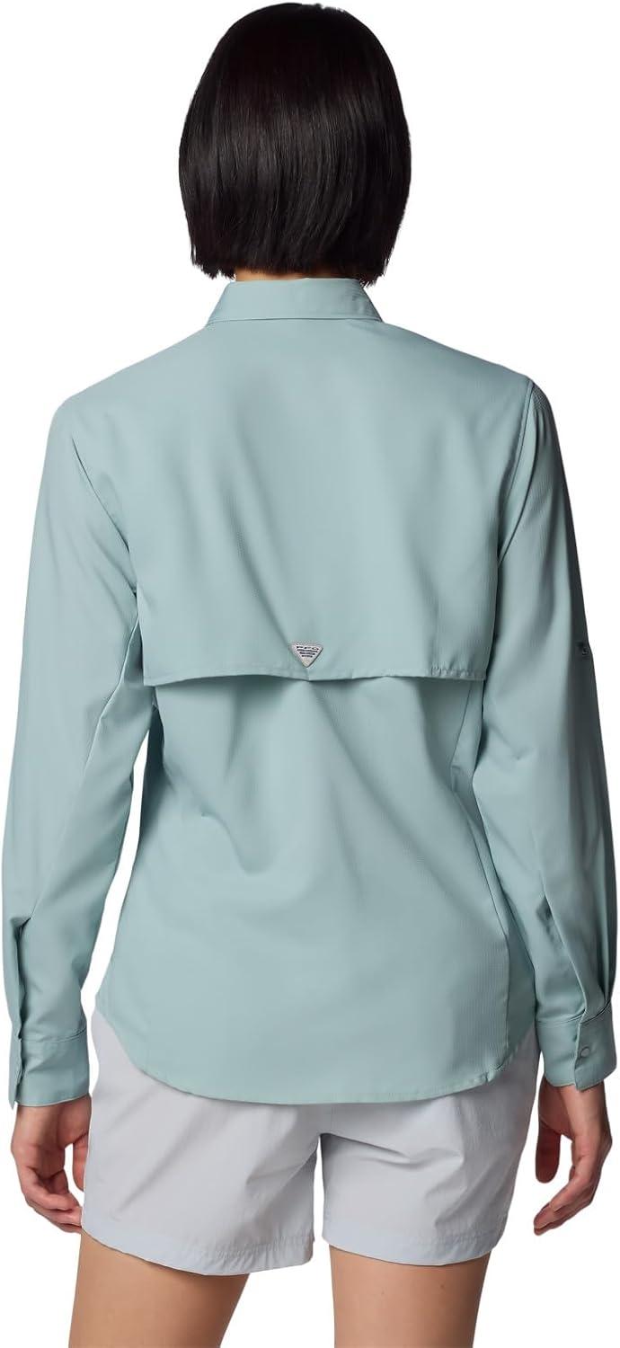 imageColumbia Womens PFG Tamiami II UPF 40 Long Sleeve Fishing ShirtCrushed Blue