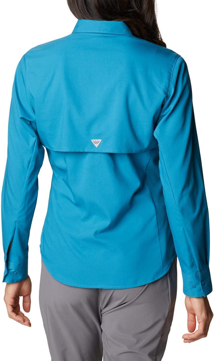 imageColumbia Womens PFG Tamiami II UPF 40 Long Sleeve Fishing ShirtDeep Marine