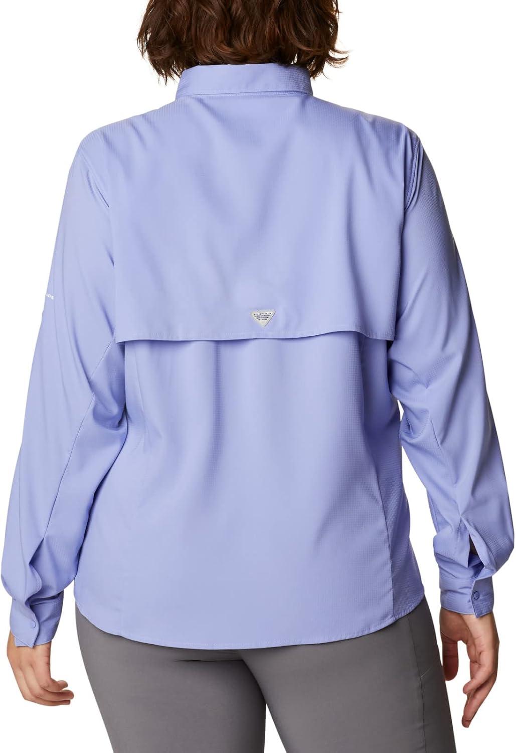 imageColumbia Womens PFG Tamiami II UPF 40 Long Sleeve Fishing ShirtFairytale
