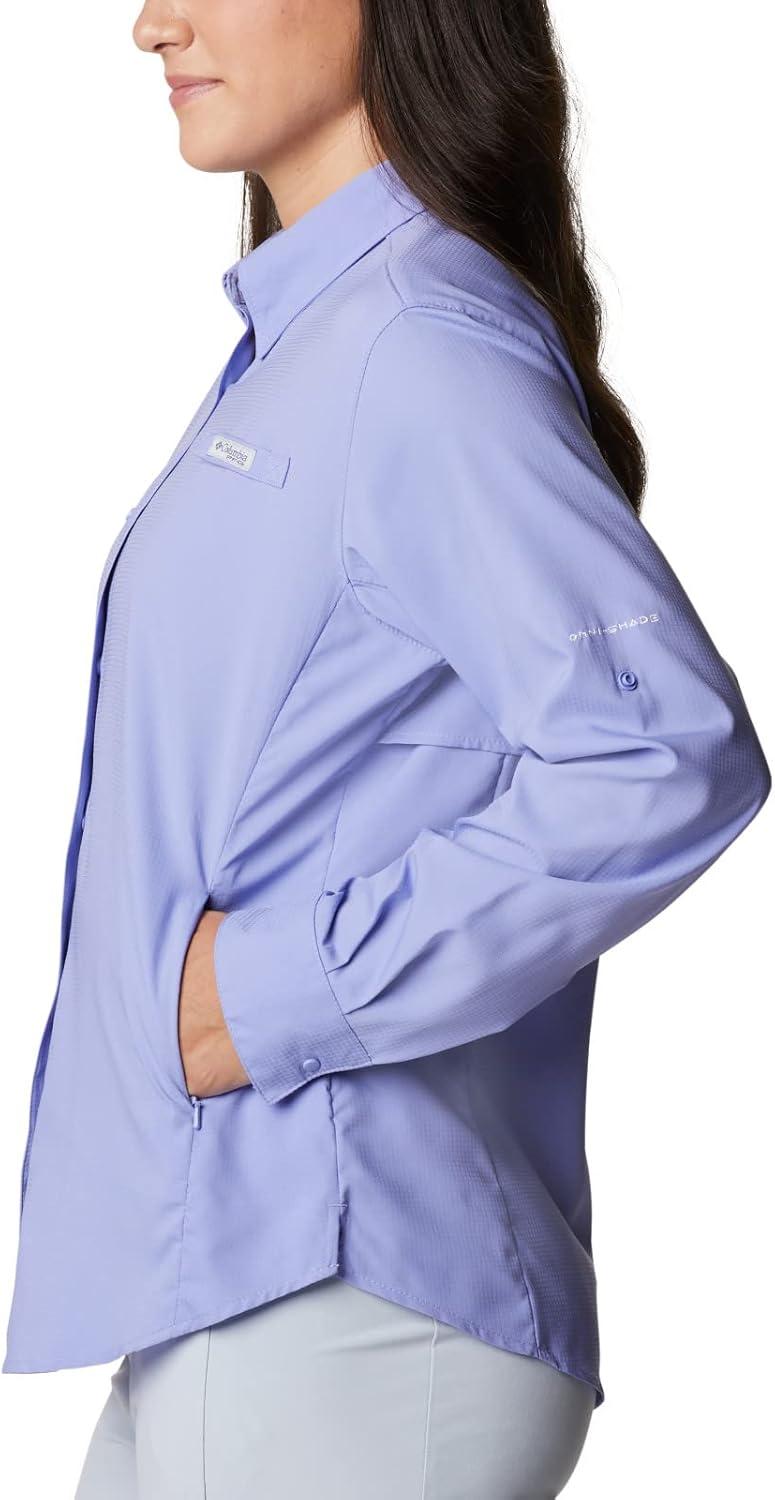imageColumbia Womens PFG Tamiami II UPF 40 Long Sleeve Fishing ShirtFairytale