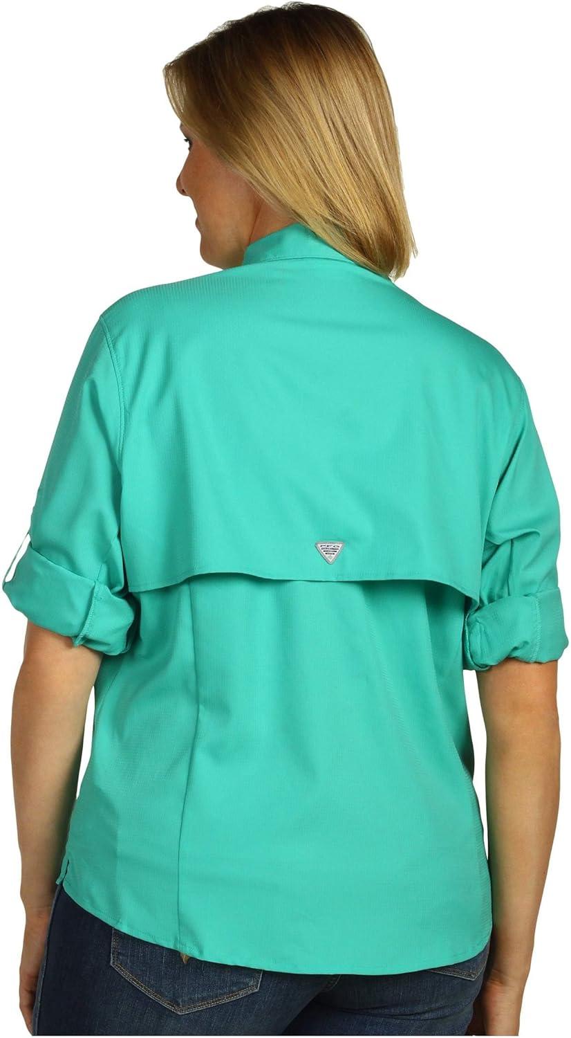 imageColumbia Womens PFG Tamiami II UPF 40 Long Sleeve Fishing ShirtGlaze Green