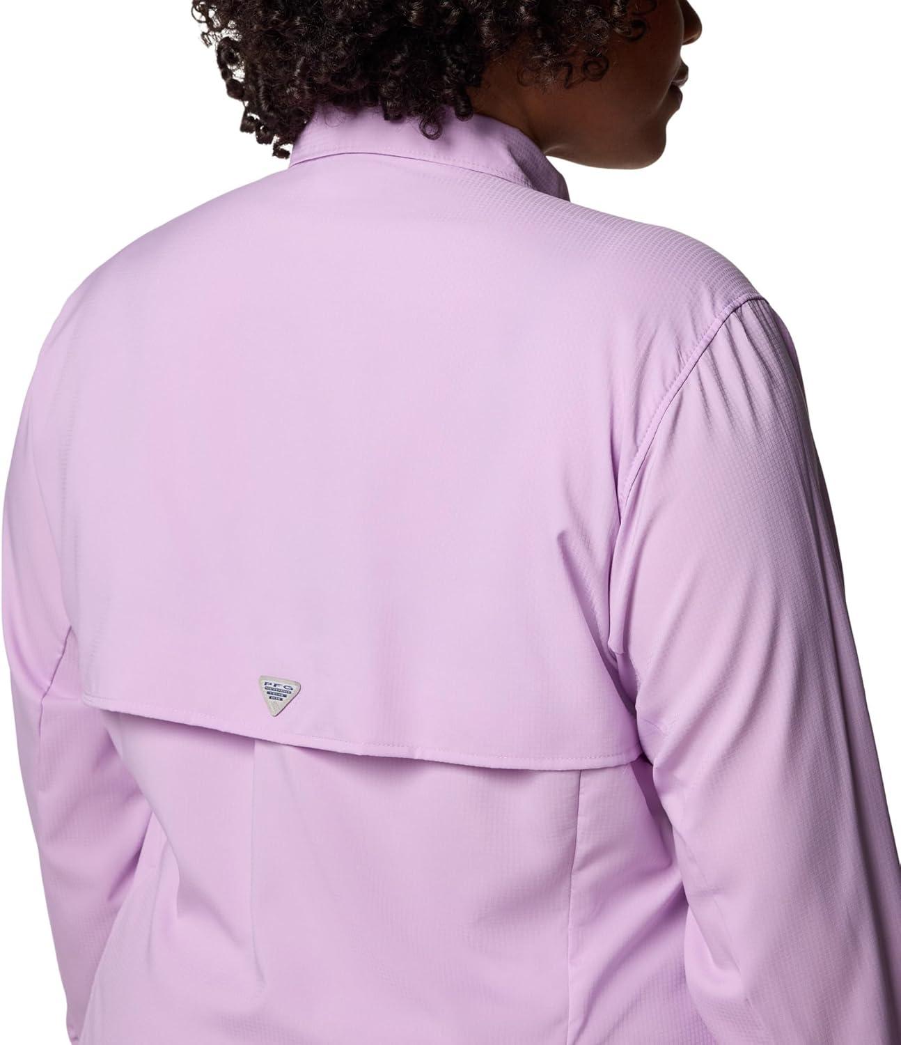 imageColumbia Womens PFG Tamiami II UPF 40 Long Sleeve Fishing ShirtHydrangea